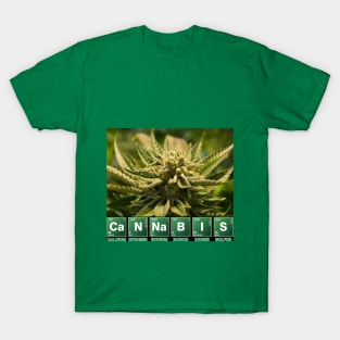 The Elements of Cannabis and Marijuana T-Shirt